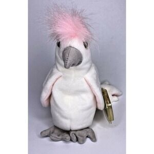 1998 Ty Beanie Baby "KuKu" Retired Cockatoo Bird BB7